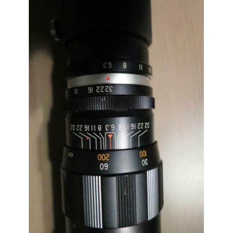 Tokina 400 mm op M42 Pdraad