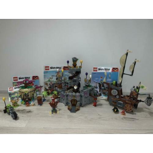 3 Lego set angry birds 75823 75826 75825