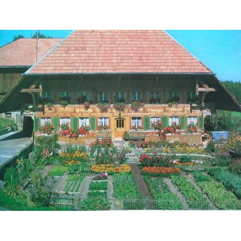 Zwitserse boerderijtuinen