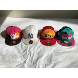 Snapbacks en fitted caps van o.a. New Era