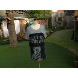 KULTIVATE shirt maat L als nieuw ( rock n roll never ends )
