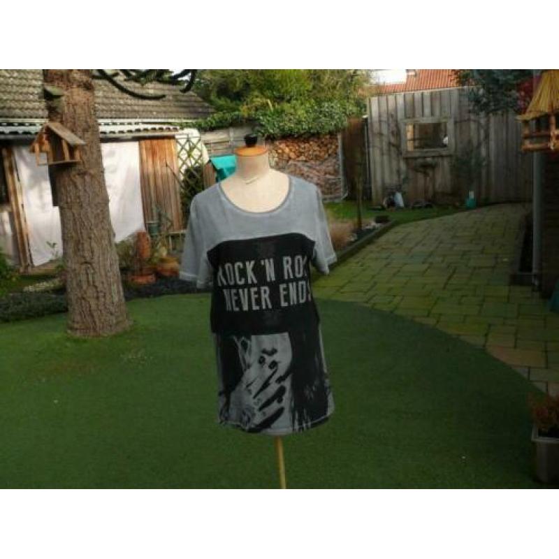 KULTIVATE shirt maat L als nieuw ( rock n roll never ends )