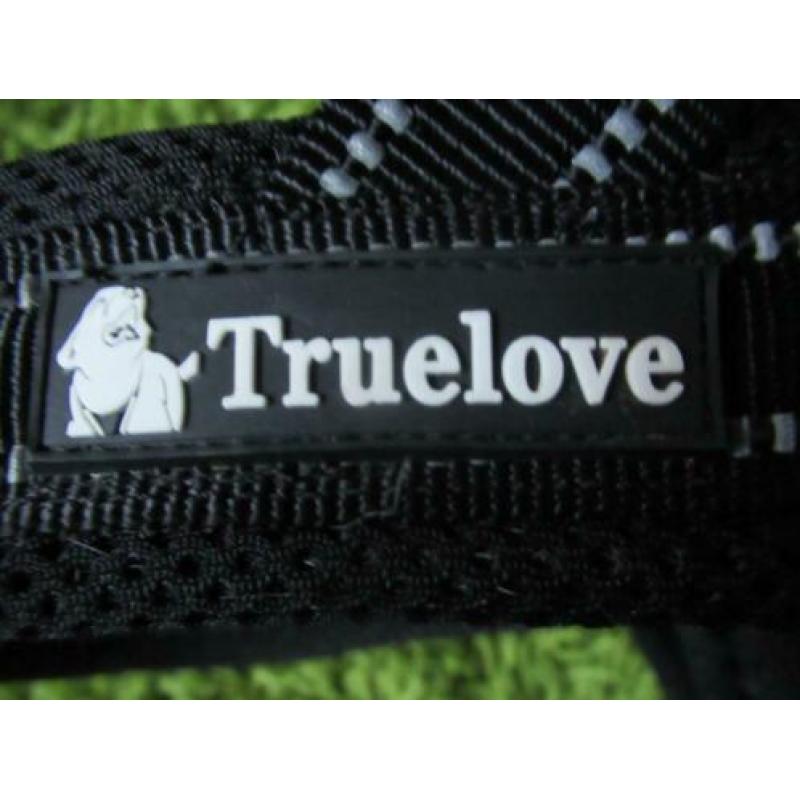 Honden tuig Truelove zwart verstelbaar