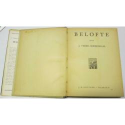 Visser-Roosendaal, J. ---- Belofte