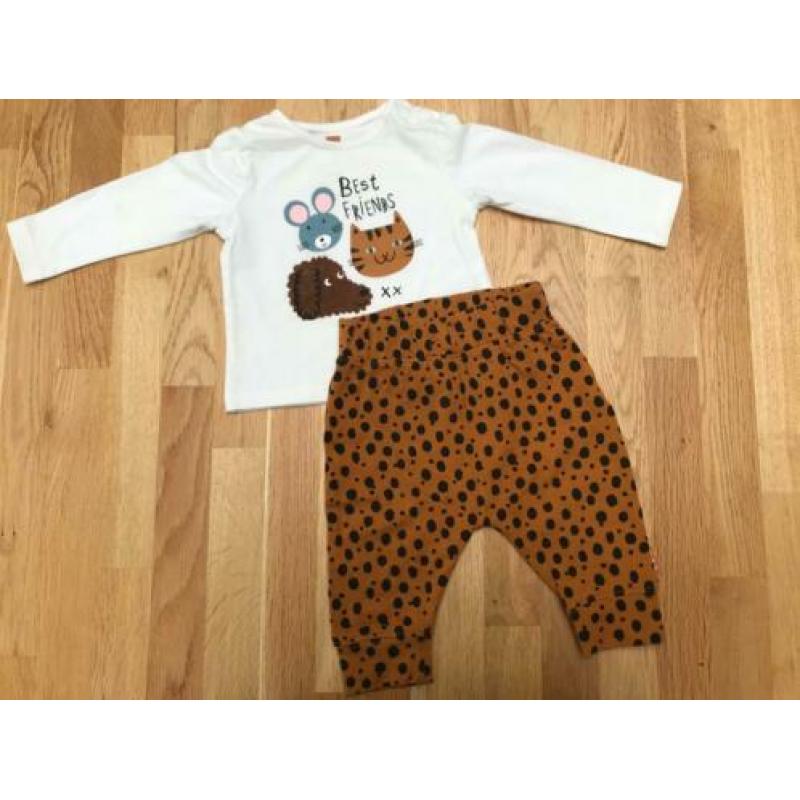 (Merk) Kinderkleding set meisjes 21 stuks maat 50-56