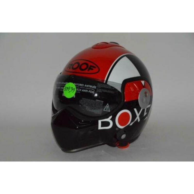 Roof Boxer V8 Grafic zwart rood XS