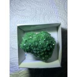 Mineraal cluster verzameling amethist