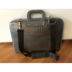 Bombata laptoptas donker grijs 43cm
