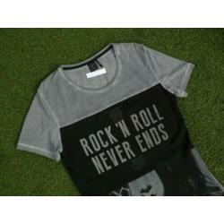 KULTIVATE shirt maat L als nieuw ( rock n roll never ends )