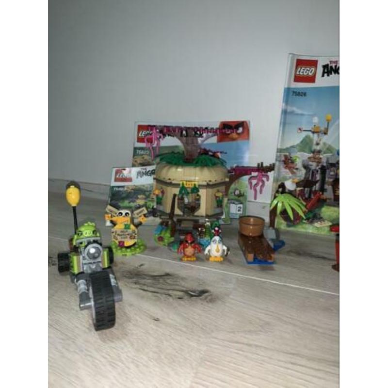 3 Lego set angry birds 75823 75826 75825