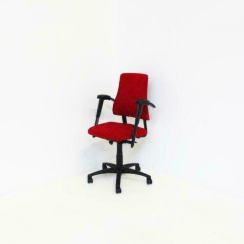 BMA Axia Bureaustoelen, Burostoelen, Rood