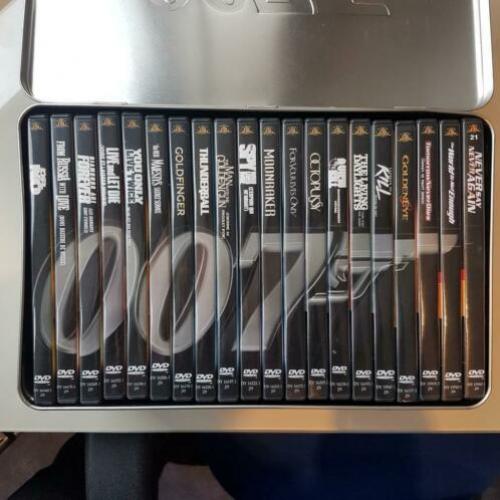 James Bond DVD collection box 1-20