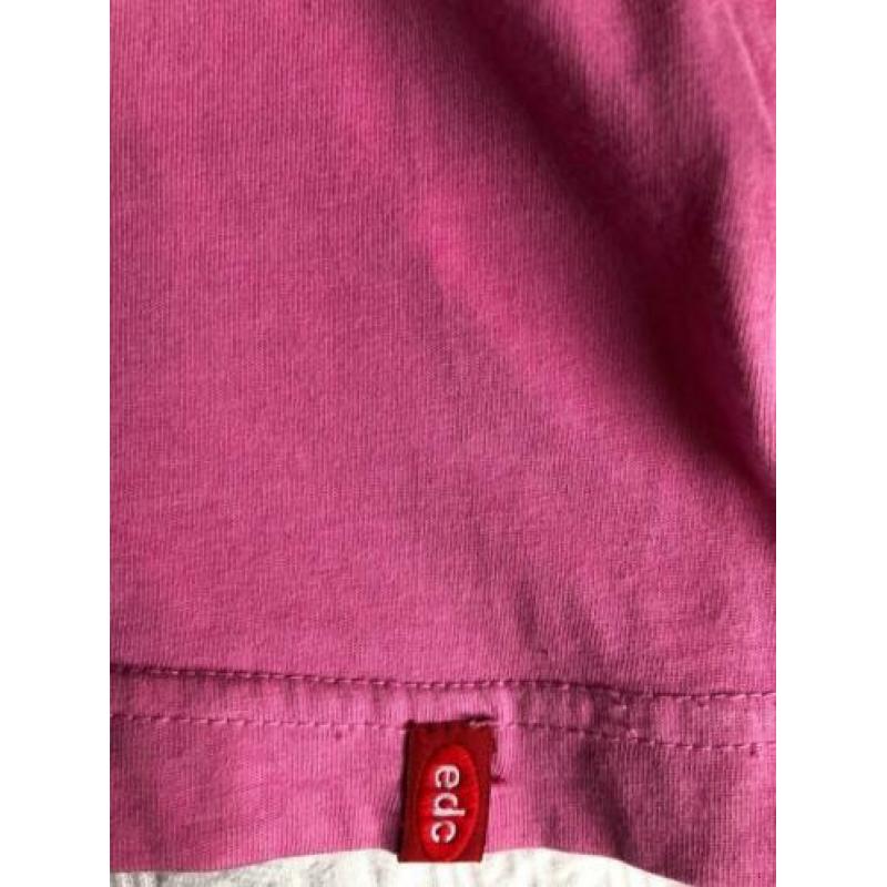 Nieuw t shirt shirt topje 36 merk Esprit EDC Small roze