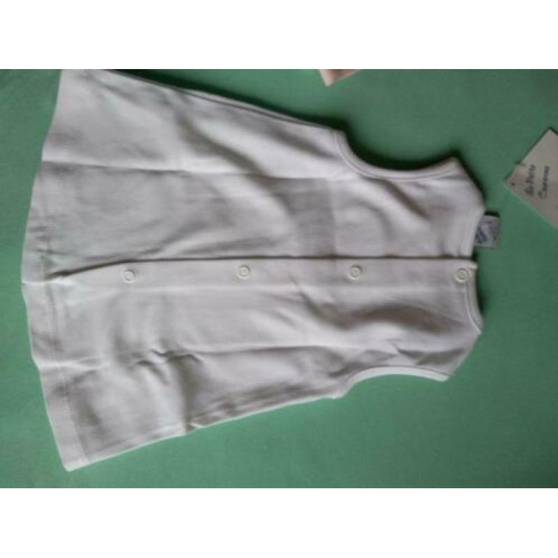 Katoenen setje: jurk, legging, longsleeve.