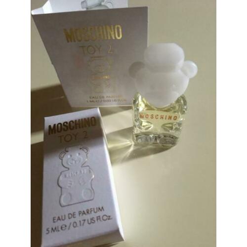 Luxe MOSCHINO parfum miniaturen oa TOY 2 & TOY BOY & FRESH