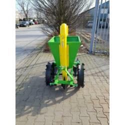 1 rij aardappelplanter