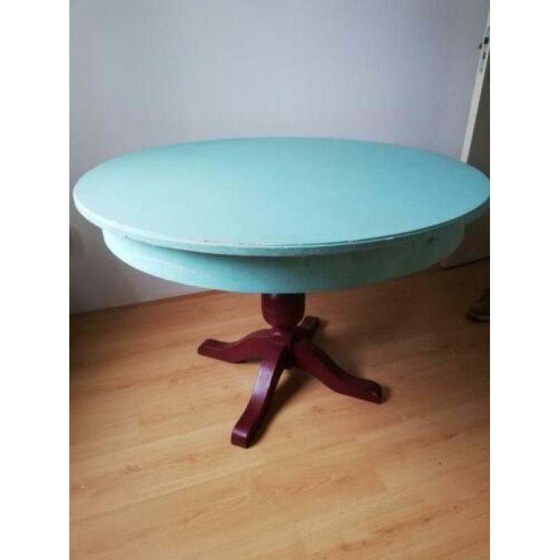 antieke houten tafel