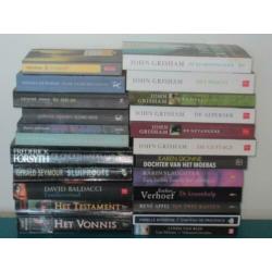 F14: Thrillers oa. Baldacci Grisham Slaughter Appel van Ri