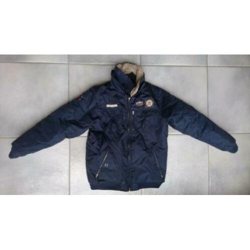 Winterjas Maat 152 Outburst Jongens Donkerblauw