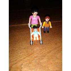Playmobil moeder met gezin