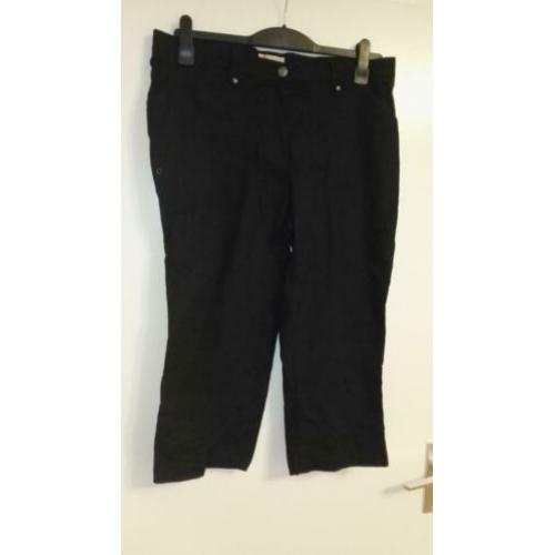 Brax Donkerblauw Broek Mt 44 ZGAN! Alicia Driekwart