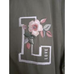 Leger groen damesjas 40/42