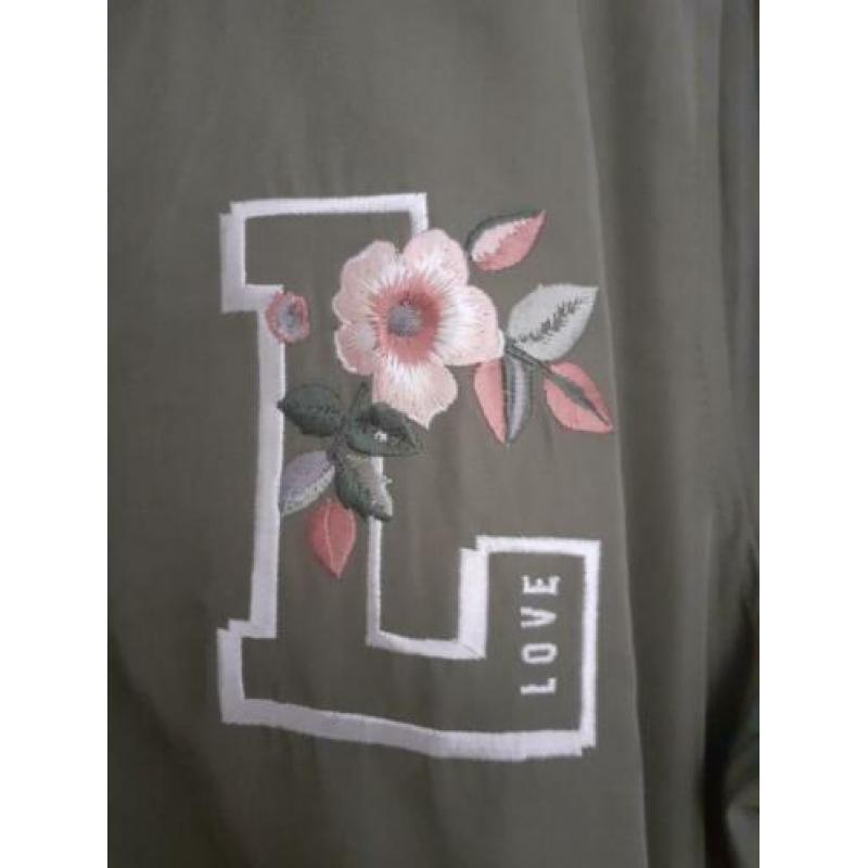 Leger groen damesjas 40/42
