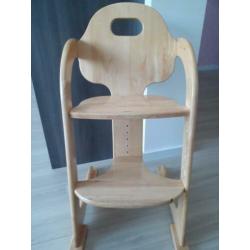 houten kinderstoel meegroeistoel