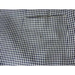 Blauw-wit woolblend geruite blazer van Van Gils