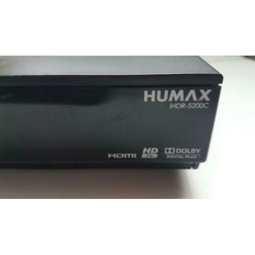 Humax tv recorder met harddisk. Voor ziggo kaart