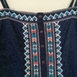 3914 Blauwe jumpsuit PELAGIZA IBIZA; Mt=XS Nieuwstaat