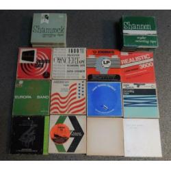 te koop. 21 LEGE shamrock reel met div.box Ø18cm