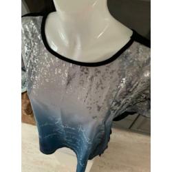 Top shirt van Yessica maat L - met glitters