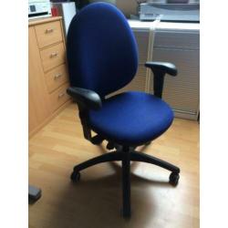 Blauwe Bureaustoel