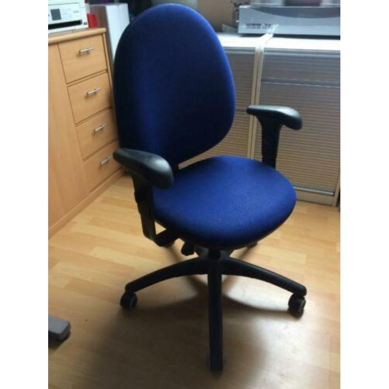 Blauwe Bureaustoel