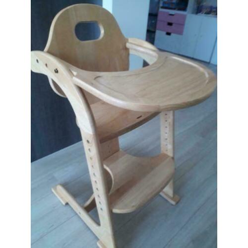 houten kinderstoel meegroeistoel