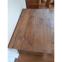 TV kastje teak met plank