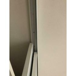 Schuifwanden kast 240x240 cm wit