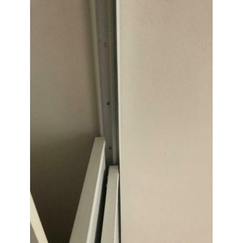 Schuifwanden kast 240x240 cm wit