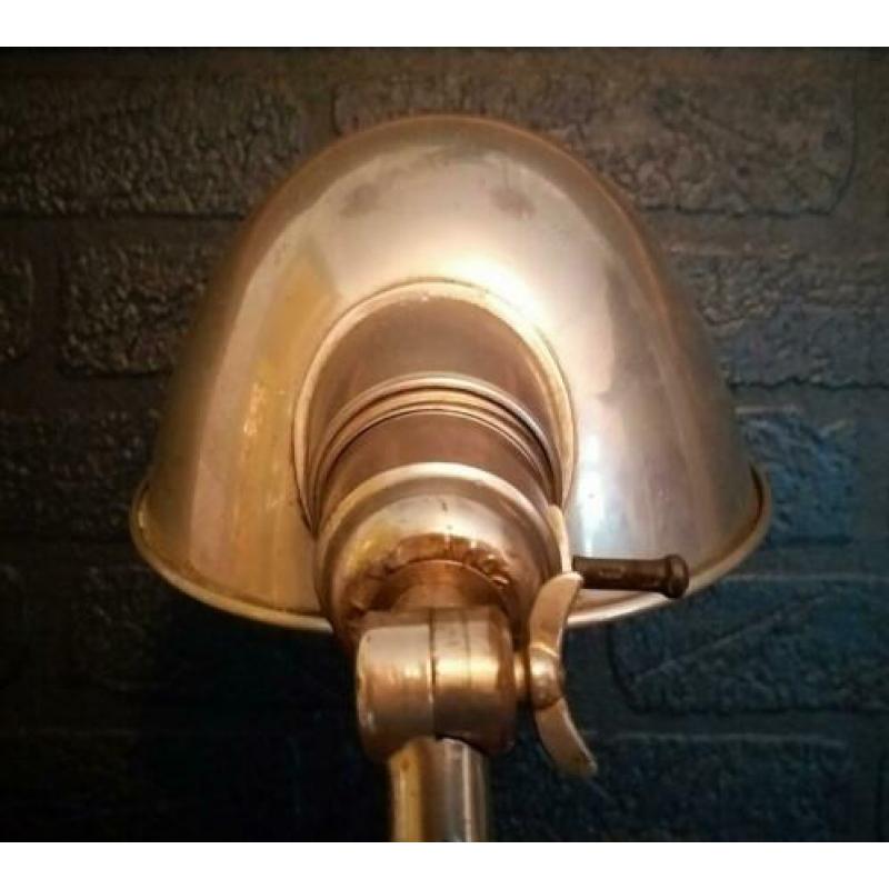 Hala busquet vroege jaren 30 art deco klemlamp