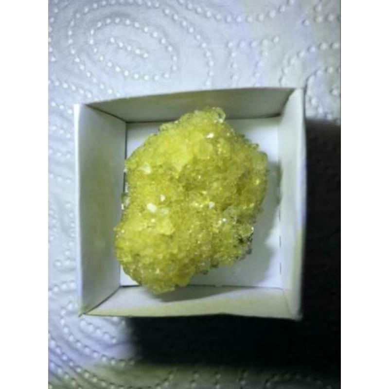 Mineraal cluster verzameling amethist