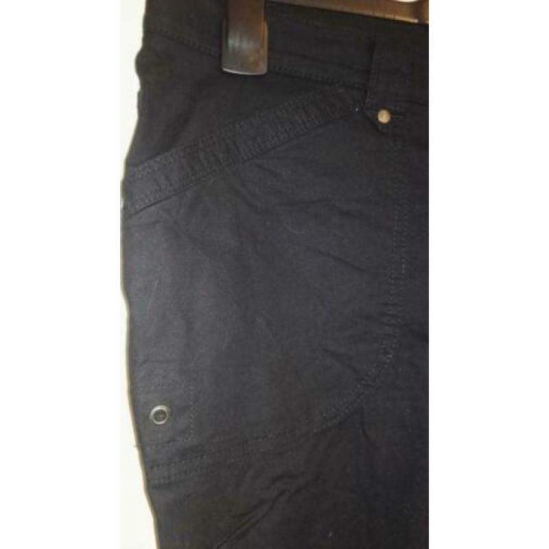 Brax Donkerblauw Broek Mt 44 ZGAN! Alicia Driekwart