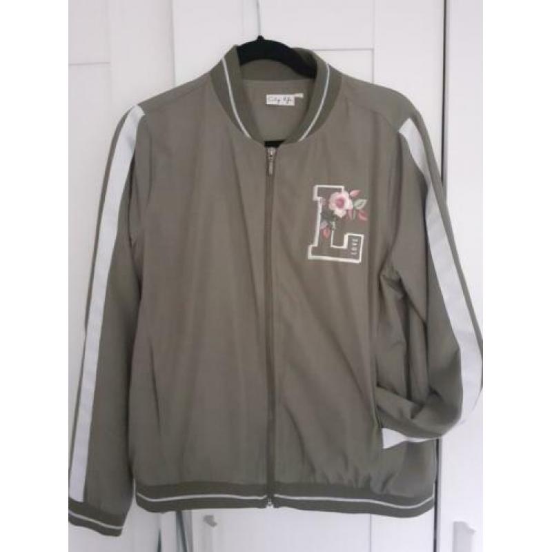 Leger groen damesjas 40/42