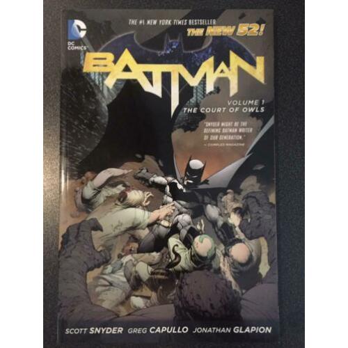 Batman The new 52! Vol 1,2,3 scott snyder