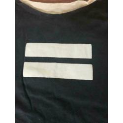 schattig Bengh jurkje reversible 110-116 d-blauw/gebr. wit