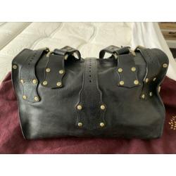 Mulberry tote roxanne zwart zgst