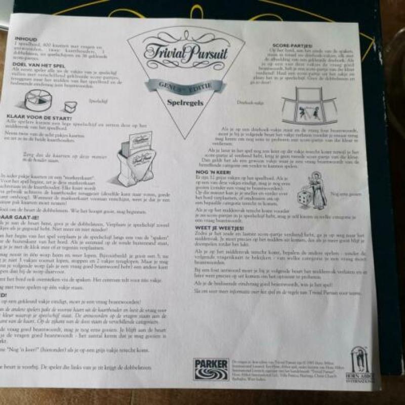 Trivial Pursuit Genus Editie