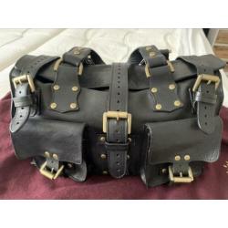 Mulberry tote roxanne zwart zgst