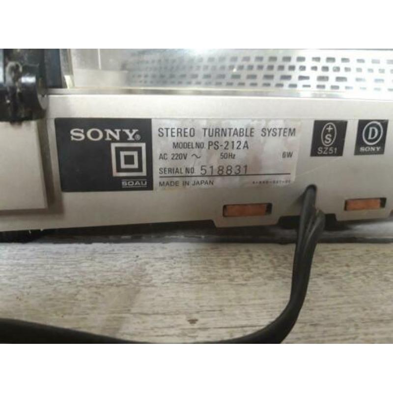 Sony PS-212A