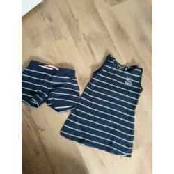 Dirkje zomer setje maat 98 broekje + shirt als nieuw